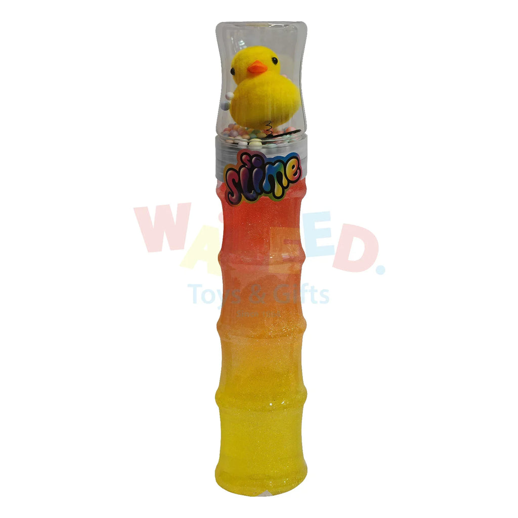 Colorful Tube Slime with Duck Toy