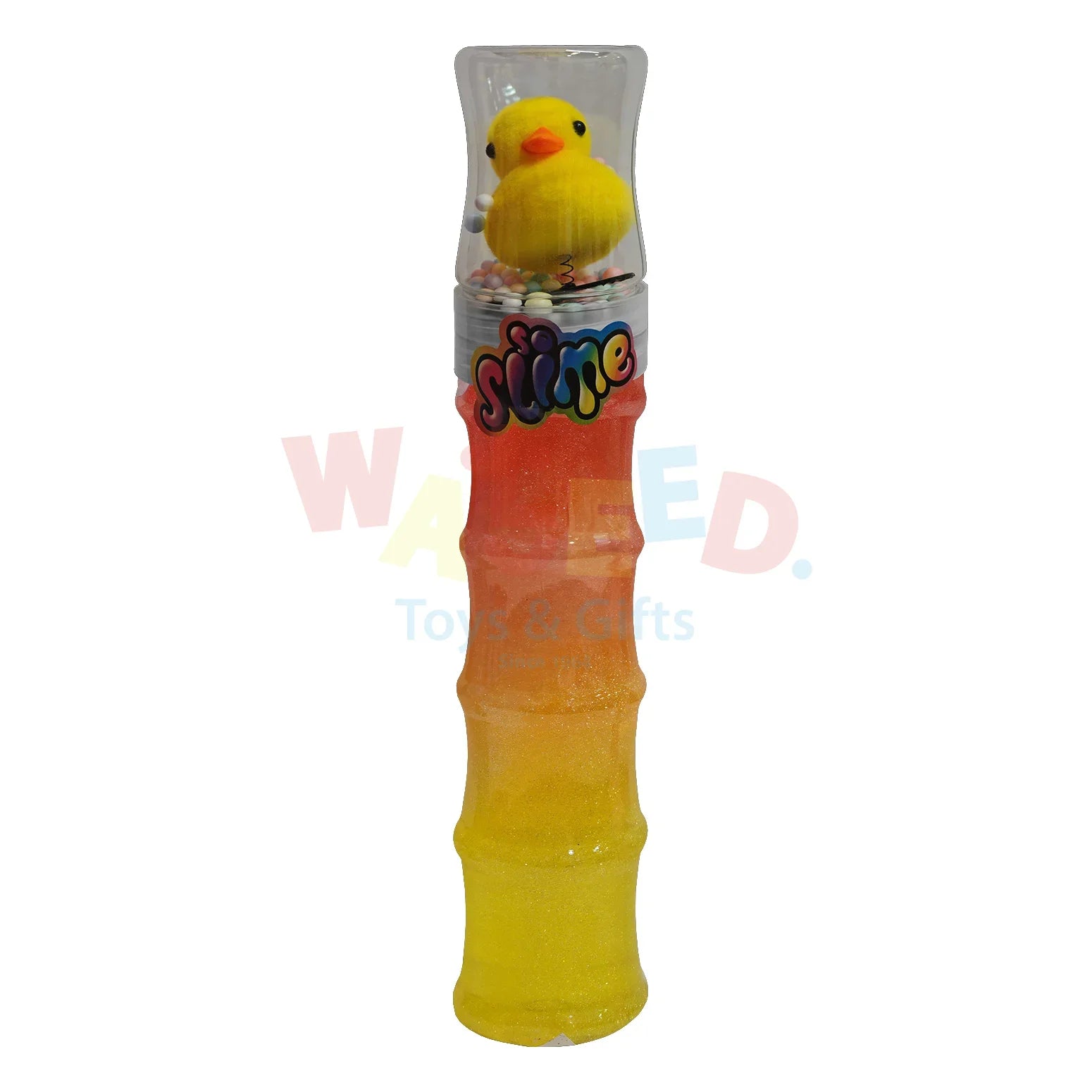 Colorful Tube Slime with Duck Toy