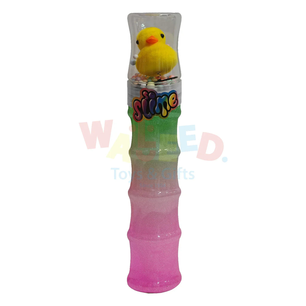 Colorful Tube Slime with Duck Toy