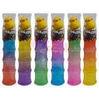 Colorful Tube Slime with Duck Toy