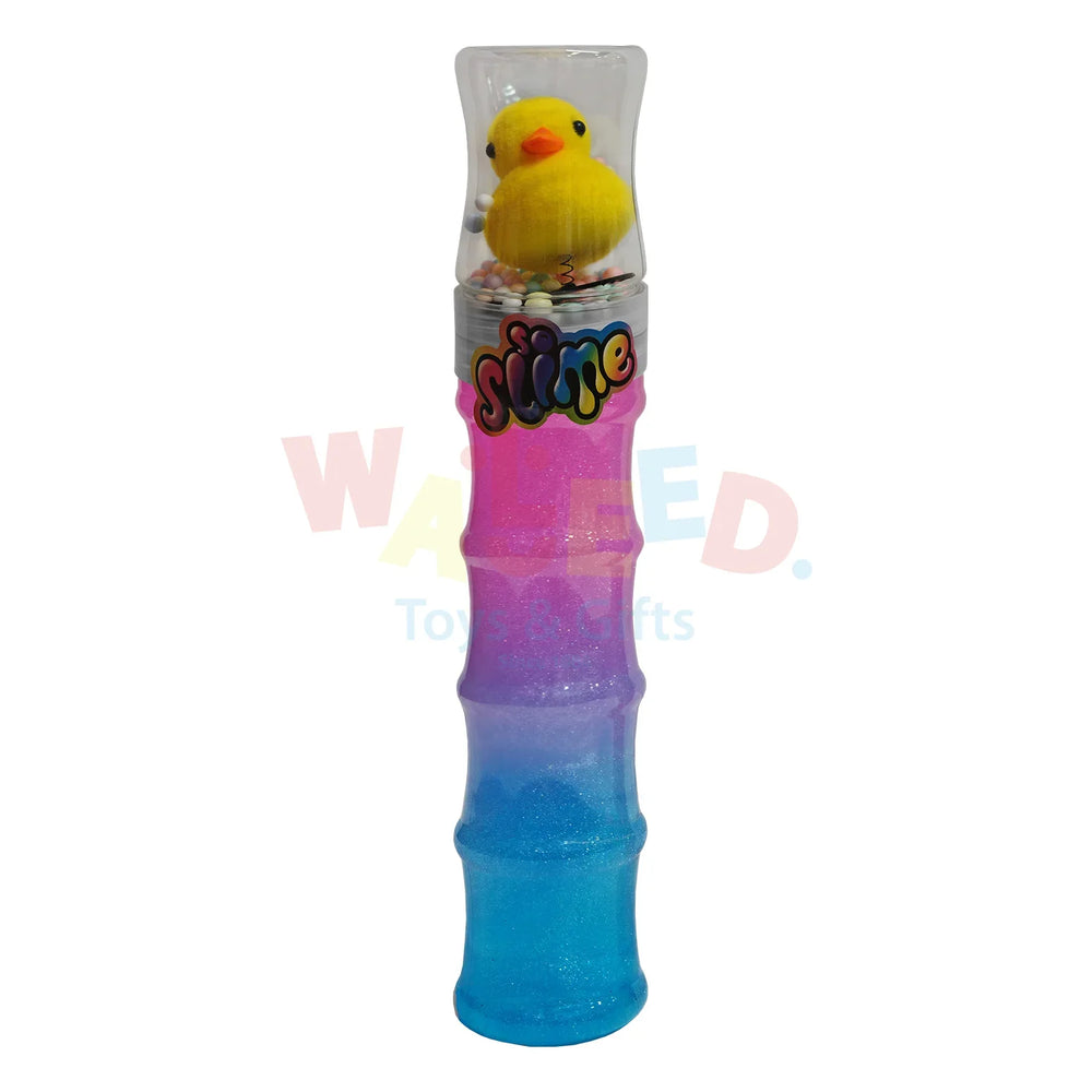Colorful Tube Slime with Duck Toy