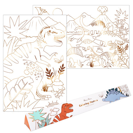 XL Dinosaur Kingdom Coloring Posters