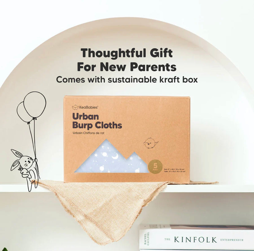 Constellation Urban Burp Clothes (Pack of 5)