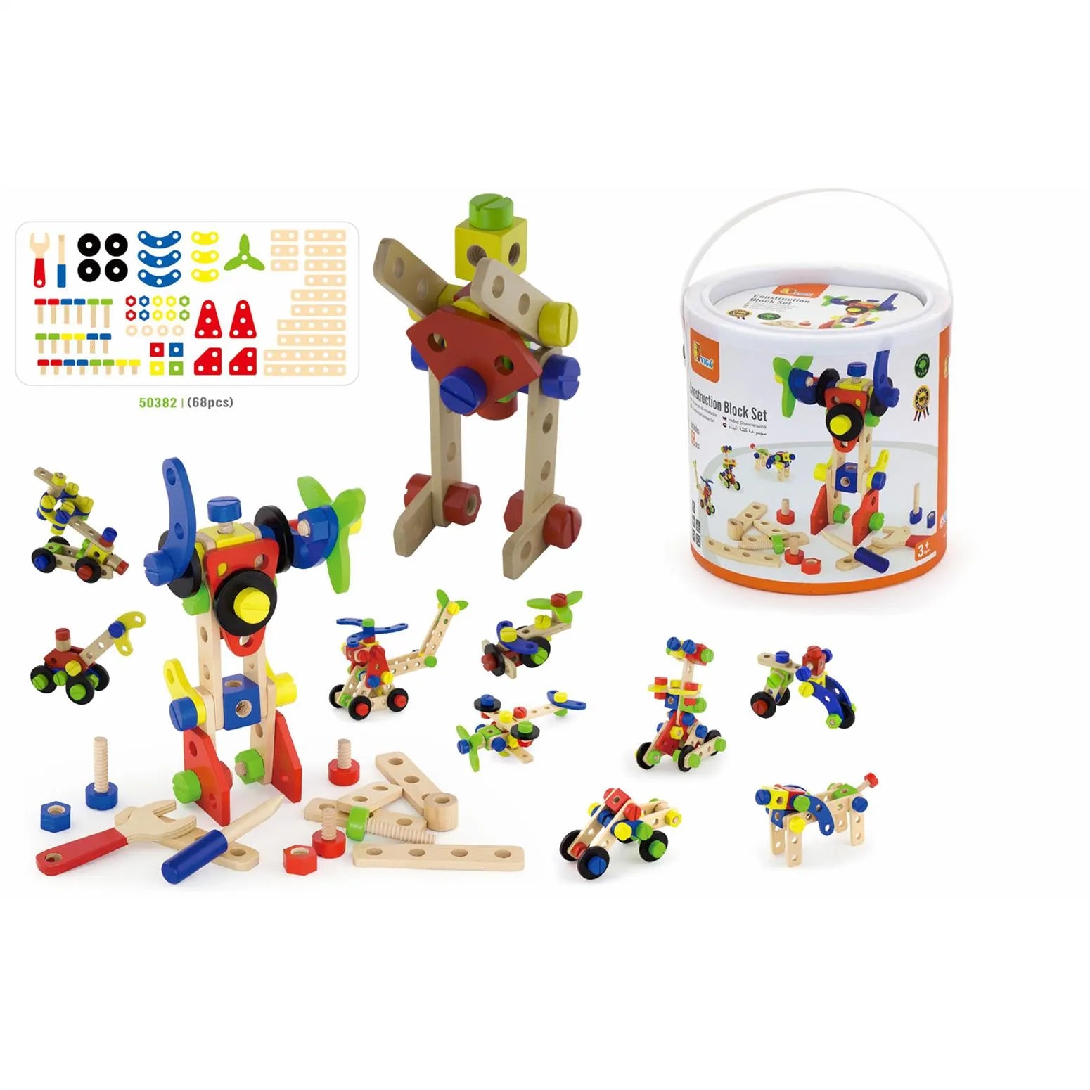 Constrcution Block Set - 68 pcs