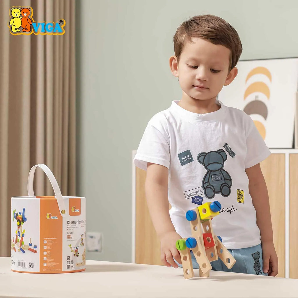 Constrcution Block Set - 68 pcs