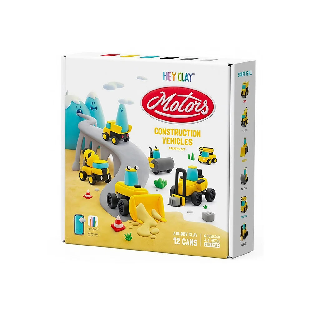 Construction Vehicles Clay Set