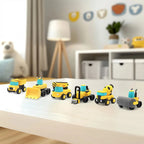 Construction Vehicles Clay Set