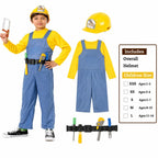 Construction Worker Fancy Dress Costume for Kids
