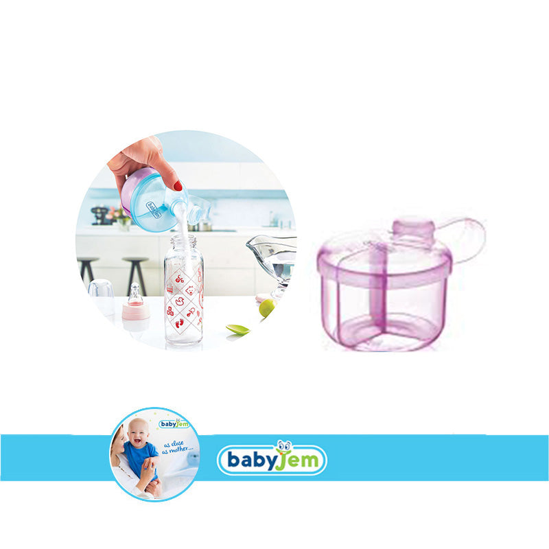BABYJEM - POWDER FOOD CONTAINER - PINK