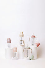 Spectra PA baby bottle 1PC 260ml cream pink