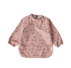 Coral Cat Smock Bib (1-3 years)
