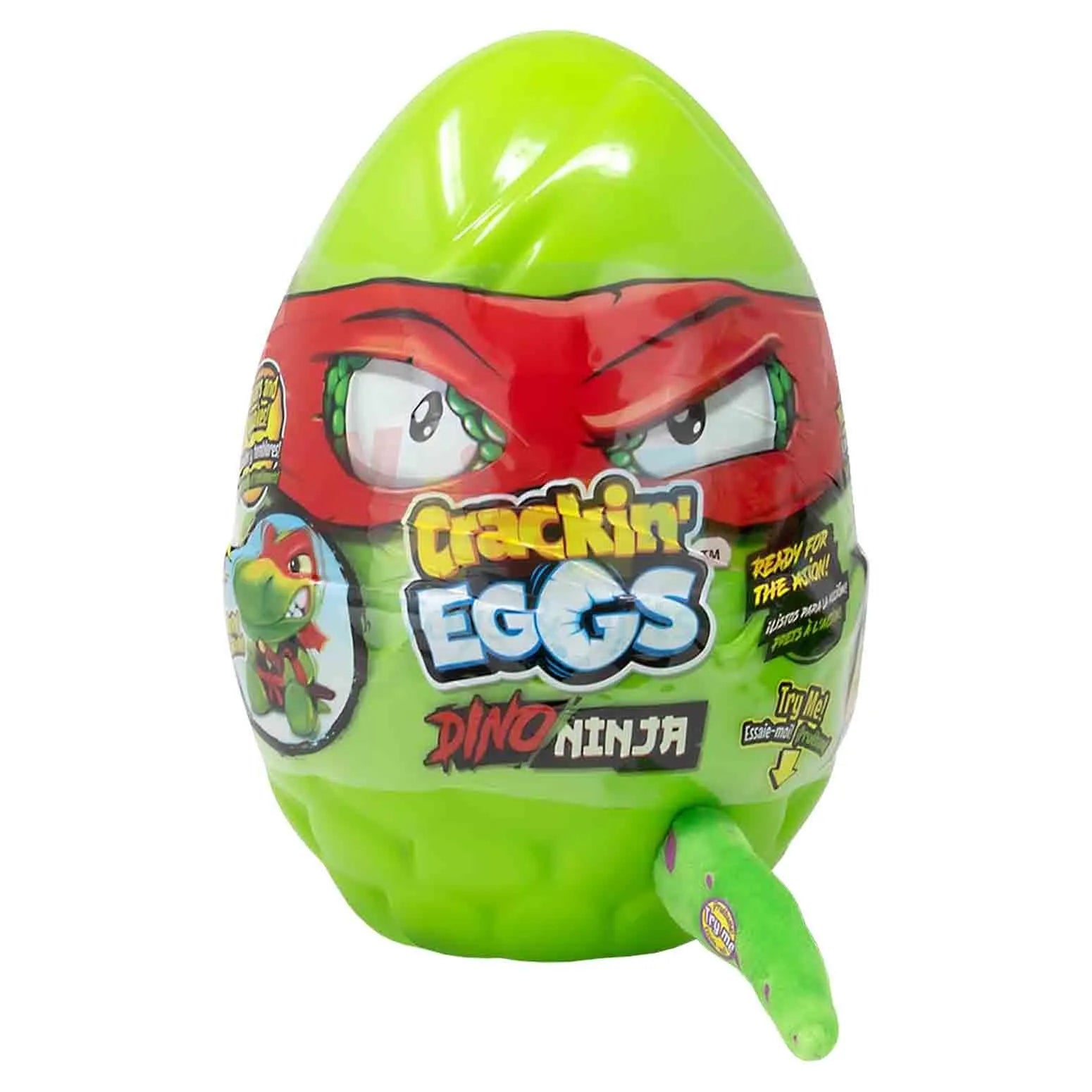 Crackin Eggs Dino Ninja Plush Toy