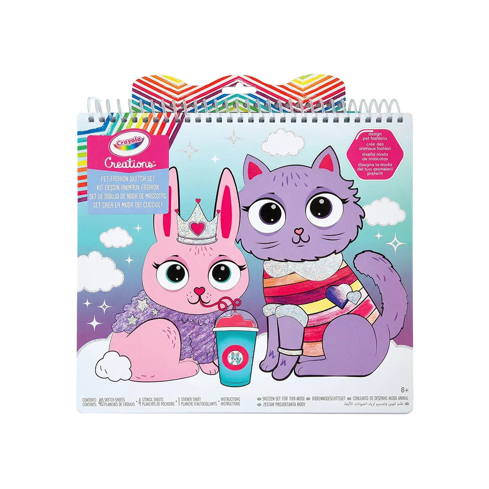 Crayola Creations Pet Fashion Sketch Set