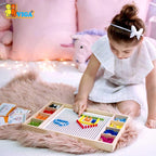 Create Pattern with Beads & Ludo