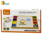 Create Pattern with Beads & Ludo