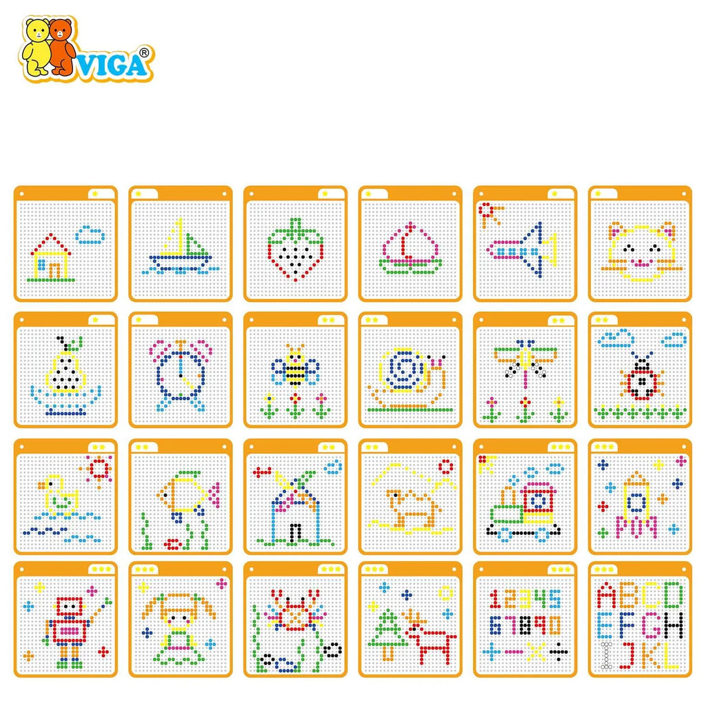 Create Pattern with Beads & Ludo