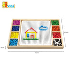 Create Pattern with Beads & Ludo