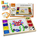 Create Pattern with Beads & Ludo