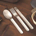 Black and Blum Cutlery Set Stainless Steel