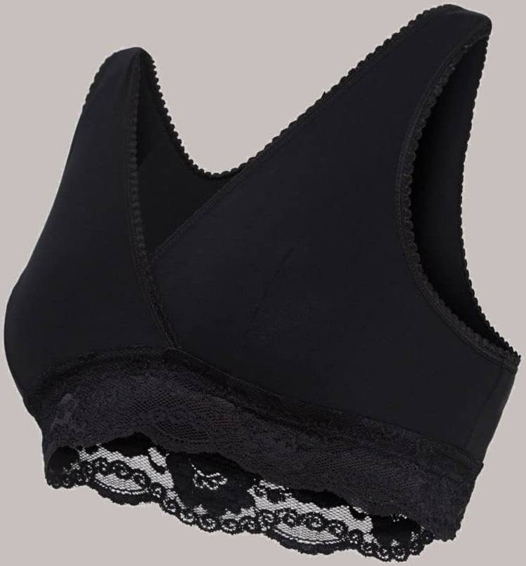 Carriwell CROSSOVER SLEEPING & NURSING BRA Black