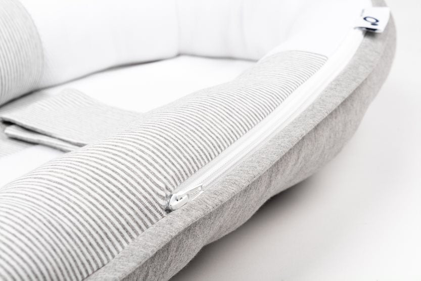 دومو - مهد للمواليد -  كلاسيكي رمادي