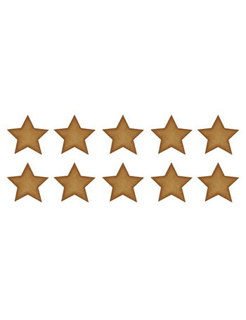 Dark Gold Stars – Size S