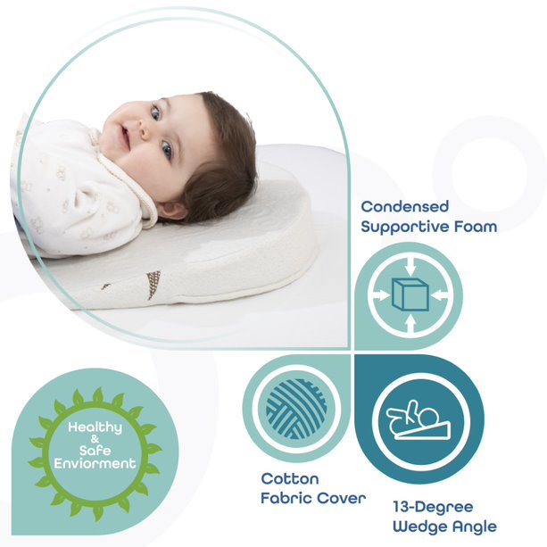 Moon Universal Crib Wedge – Half Moon bamboo rayon