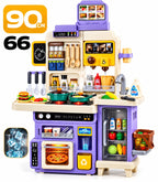 Deluxe Kitchen Playset with Fridge & Spray