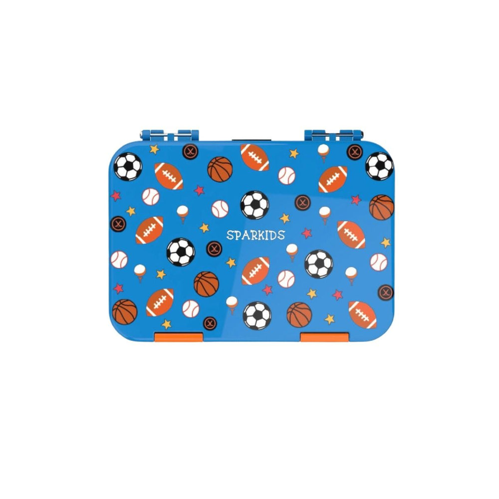 Sparkids Plastic Lunch box 4c Basket ball.