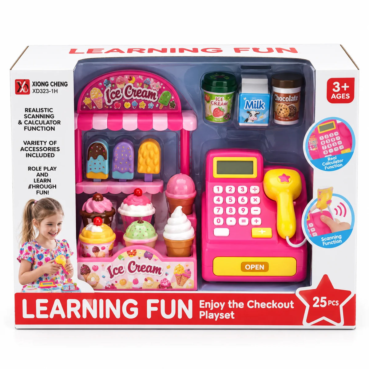 Dessert House Shop with Cash Register