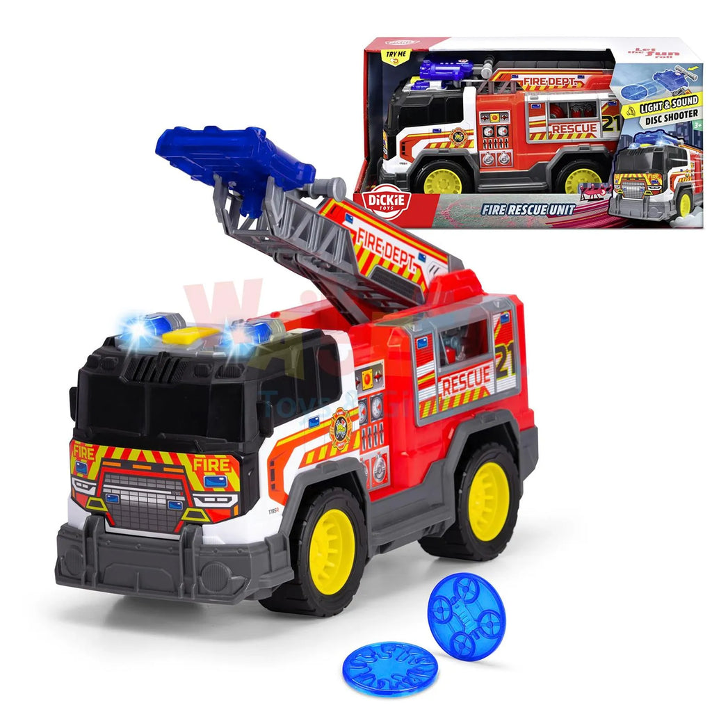 Dickie Toys Fire Rescue Truck: