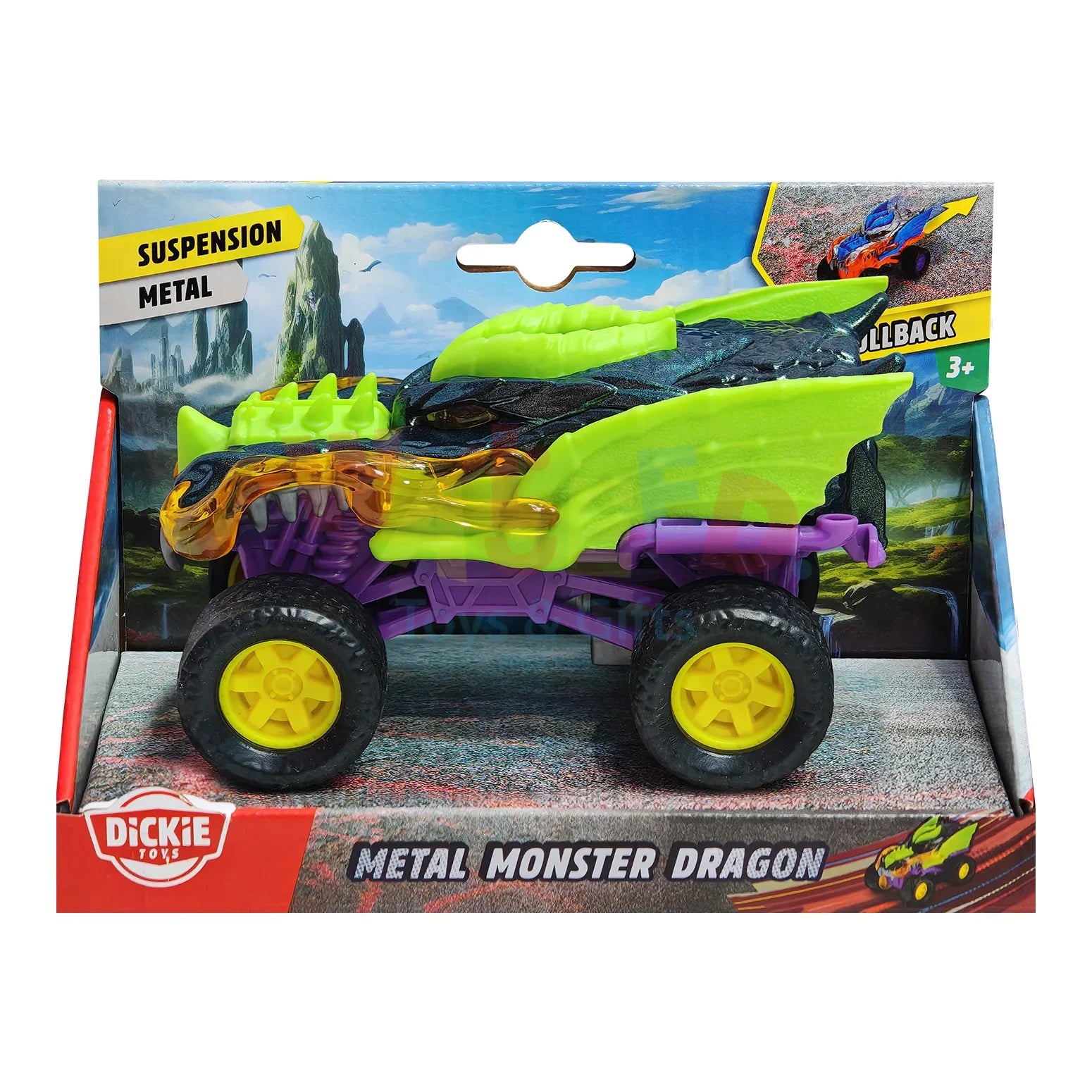 Dickie Toys Metal Monster Dragon Truck