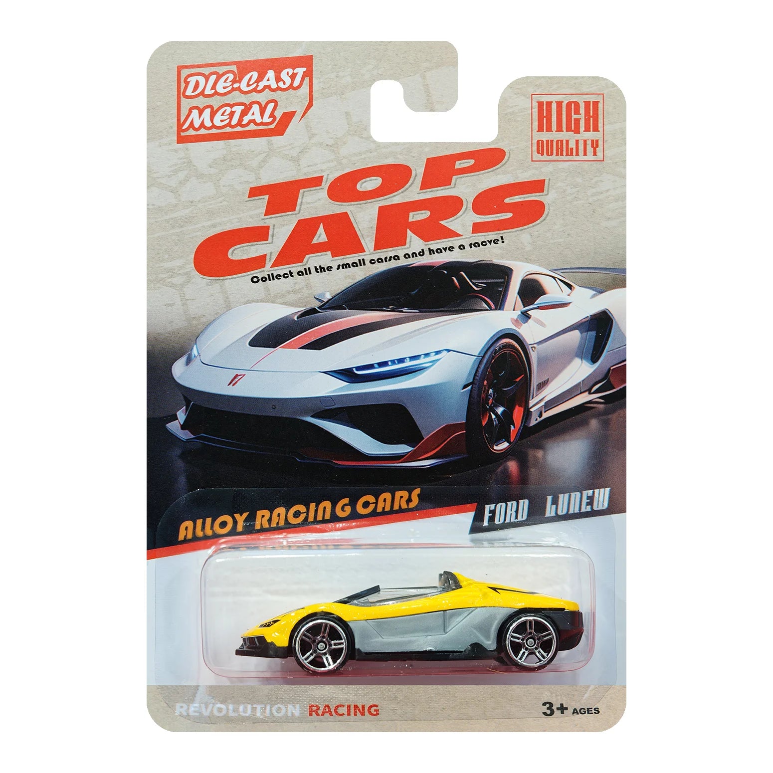 Die-Cast Metal Racing Car Toy – Mini Alloy Model (Assorted)