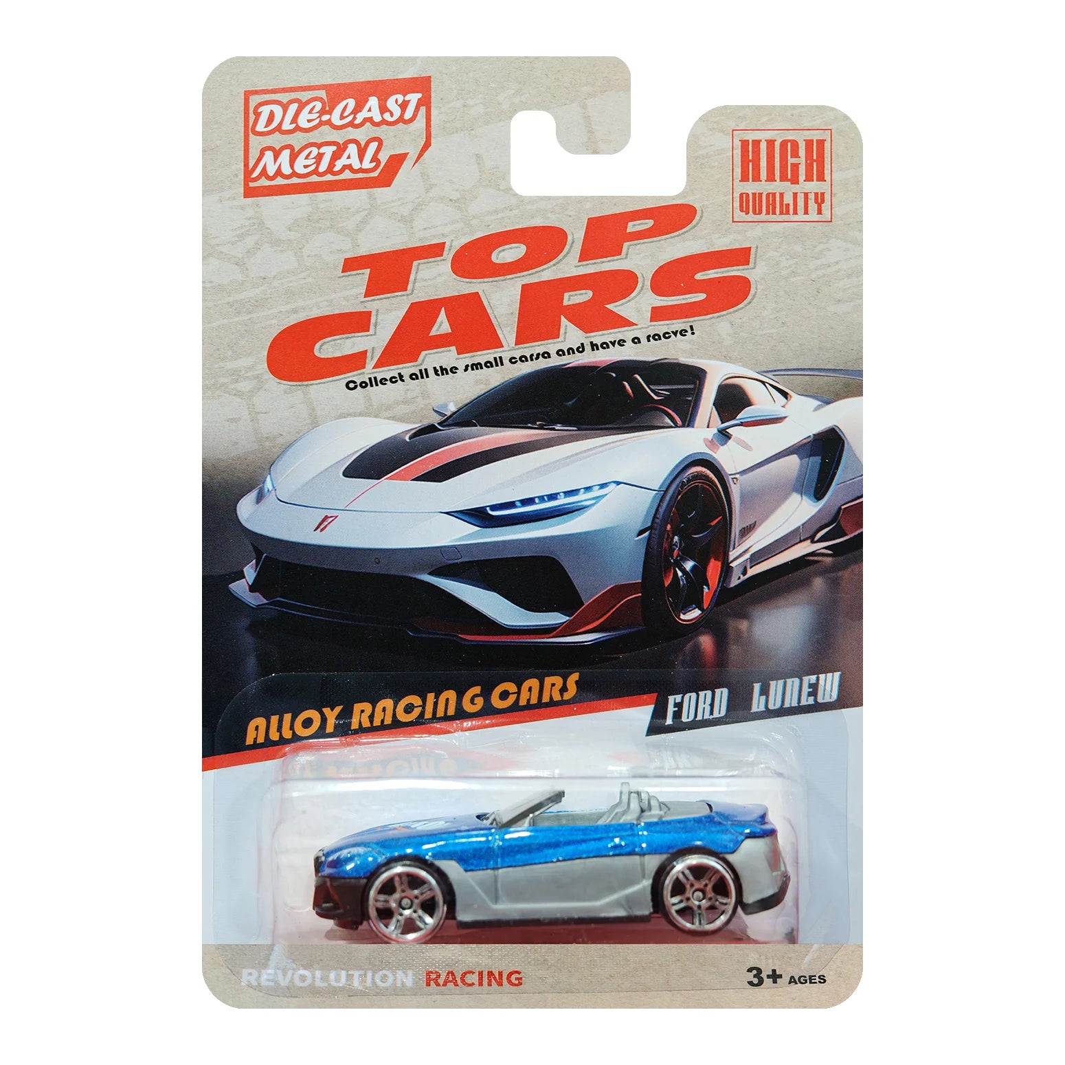 Die-Cast Metal Racing Car Toy – Mini Alloy Model (Assorted)