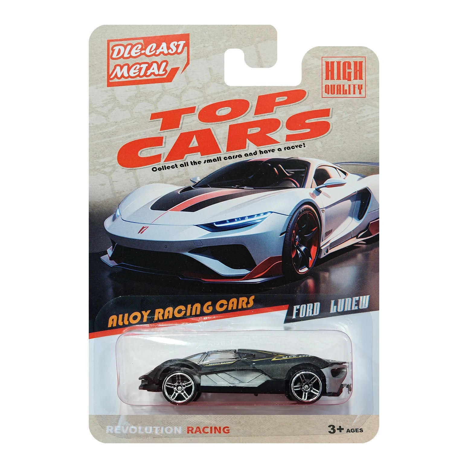 Die-Cast Metal Racing Car Toy – Mini Alloy Model (Assorted)