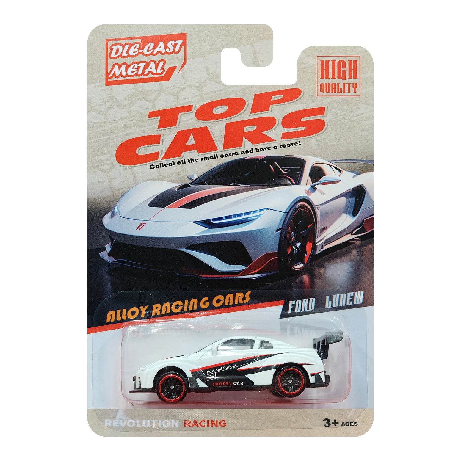 Die-Cast Racing Car (Assorted)