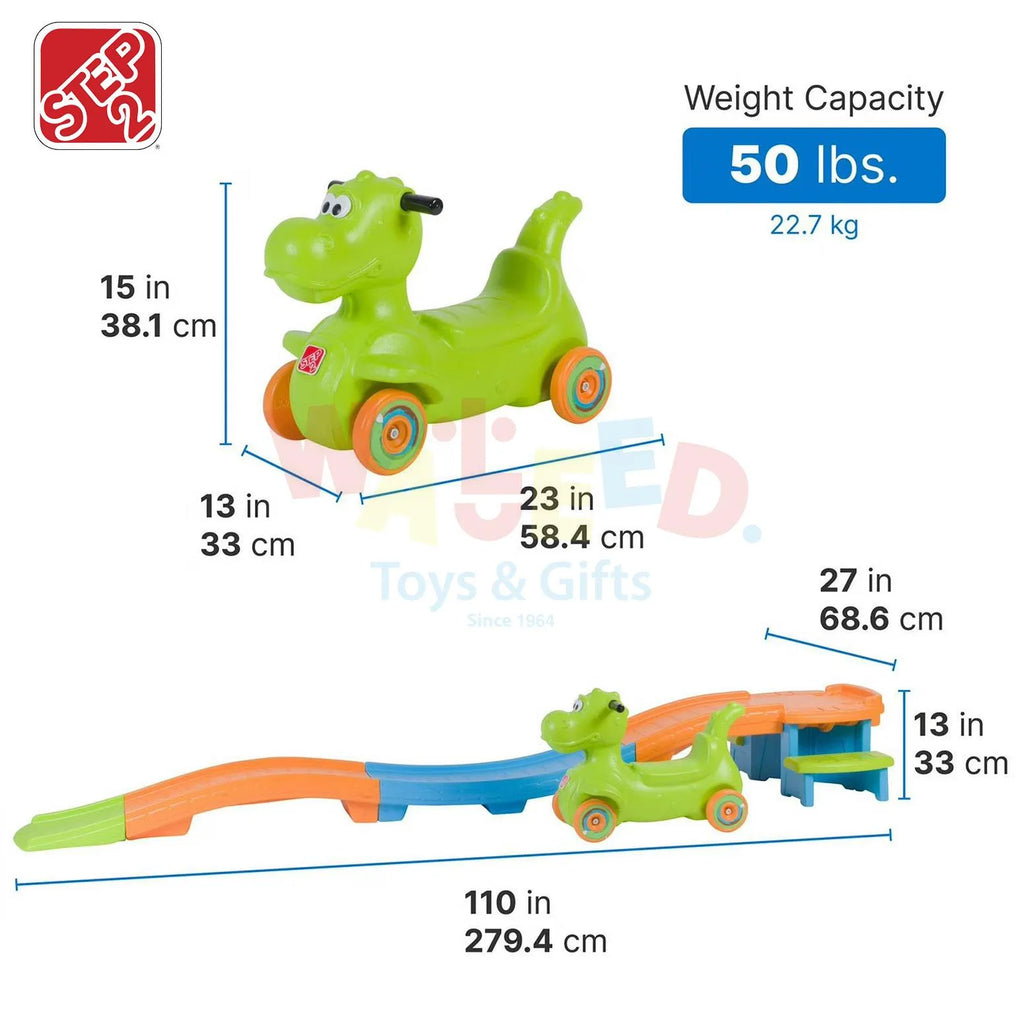Dino Dash Up & Down Roller Coaster