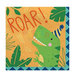 DINO MITE PARTY LUNCHEON NAPKINS16P