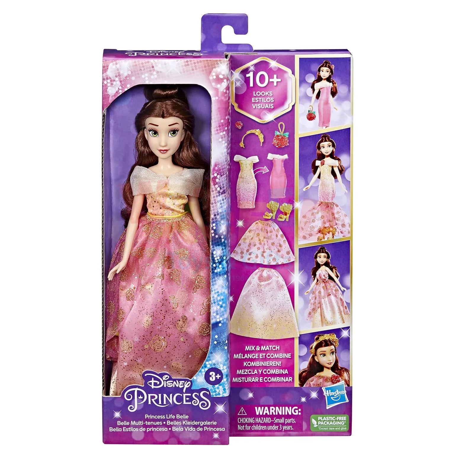 Disney Princess Belle Doll with Fashion Accessorie
