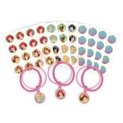 DISNEY PRINCESS BRACELETS 8PCS.
