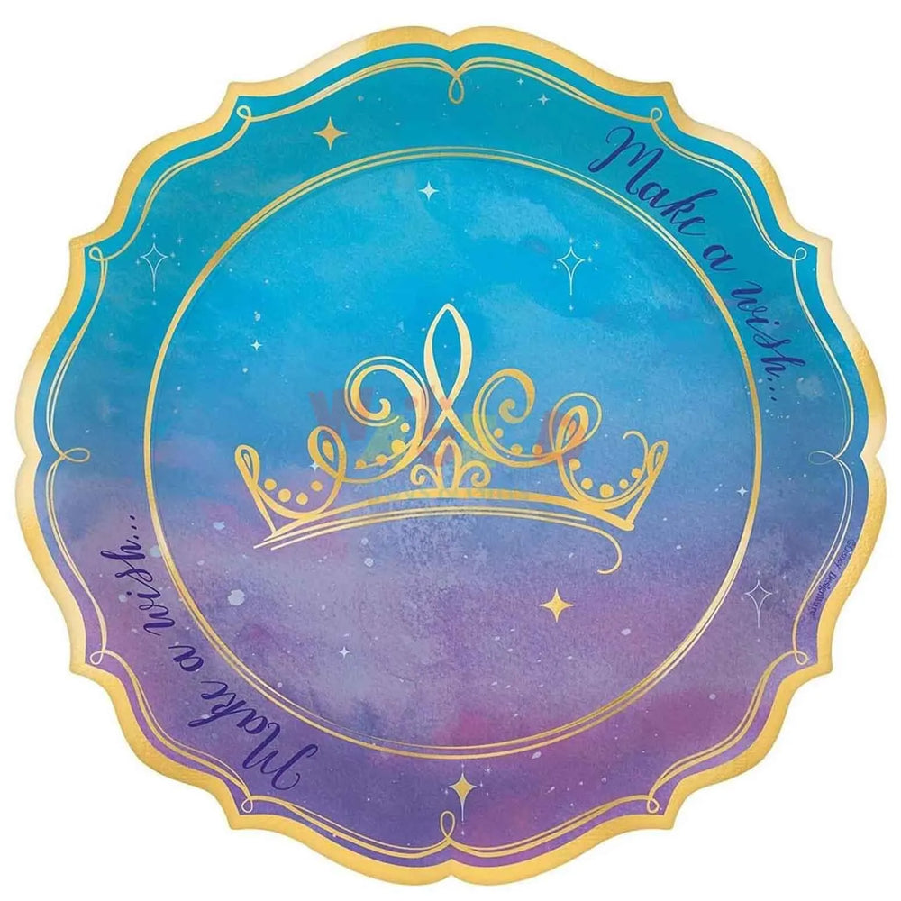 DISNEY PRINCESS METALIC SQR.PLATE 7