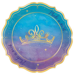 DISNEY PRINCESS METALIC SQR.PLATE 7