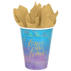 DISNEY PRINCESS PAPER CUPS 9OZ 8PC