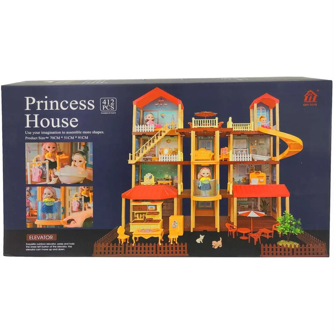 Princess House 3D Puzzle Dollhouse