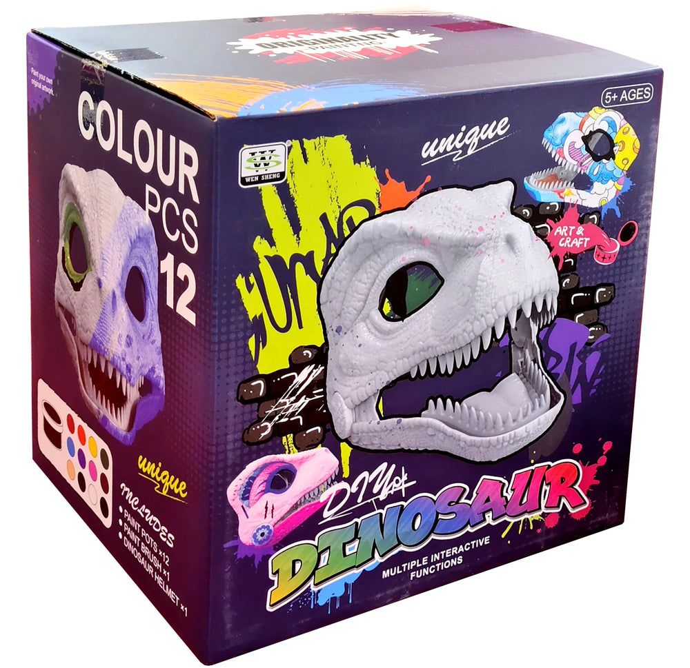 DIY Dinosaur Paint Mask Set