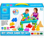 DIY Space Sand Table Set – Vehicle & Animal Moulds