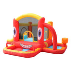 Doctor Dolphin Inflatable Bounce Castle with Slide (395×295×195 CM)