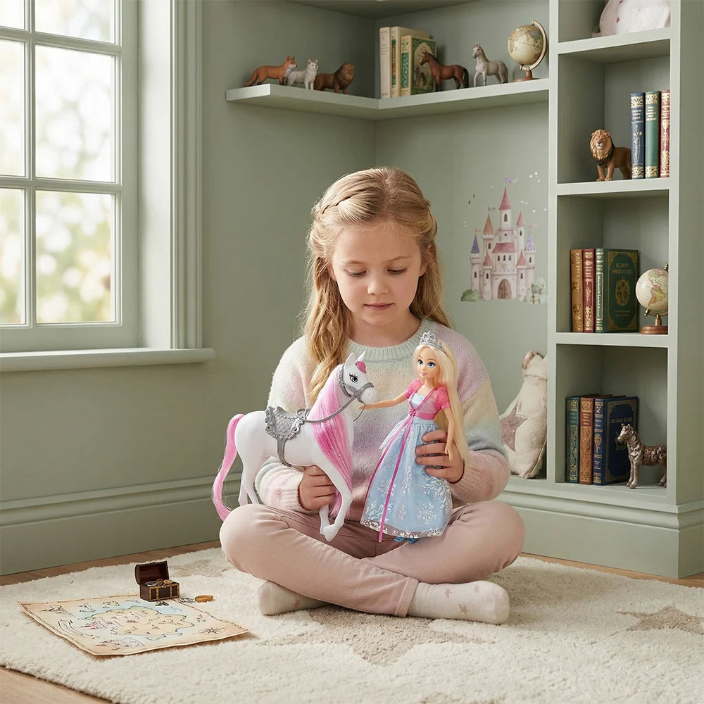 Doll Princess with Horse