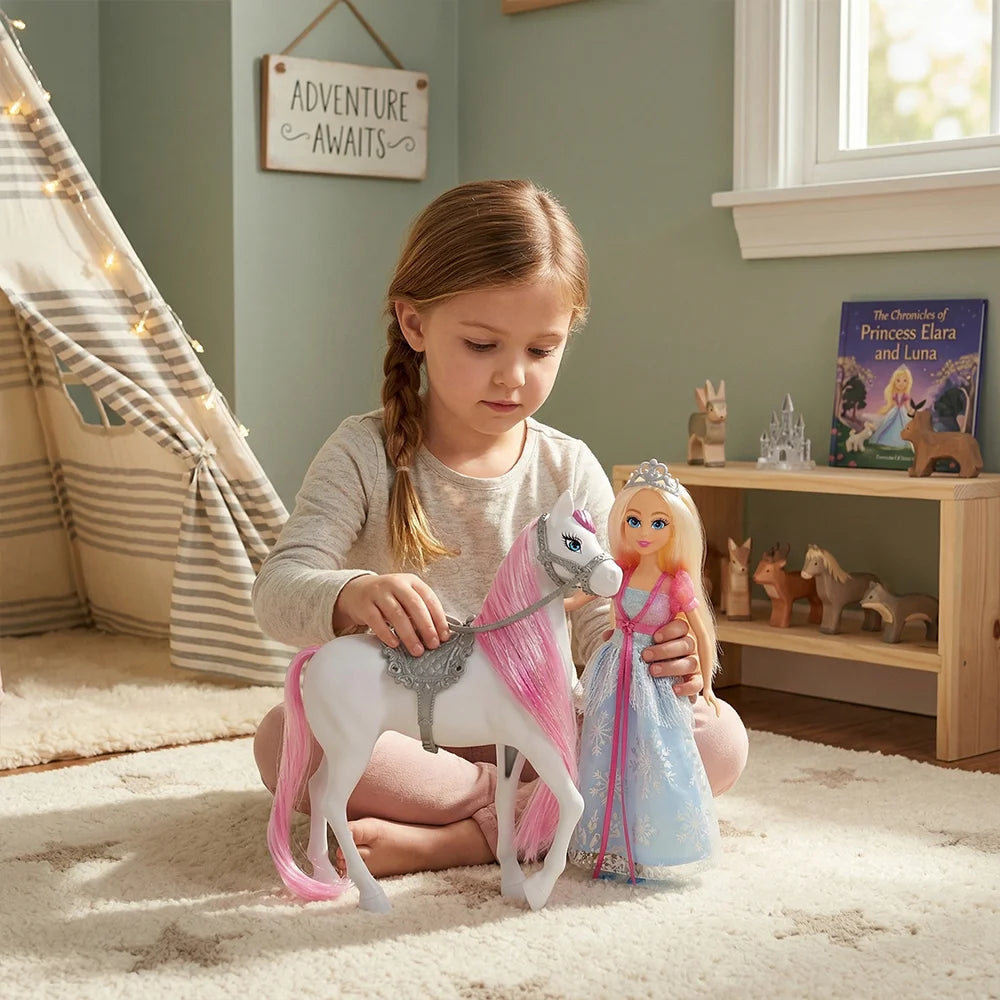 Doll Princess with Horse