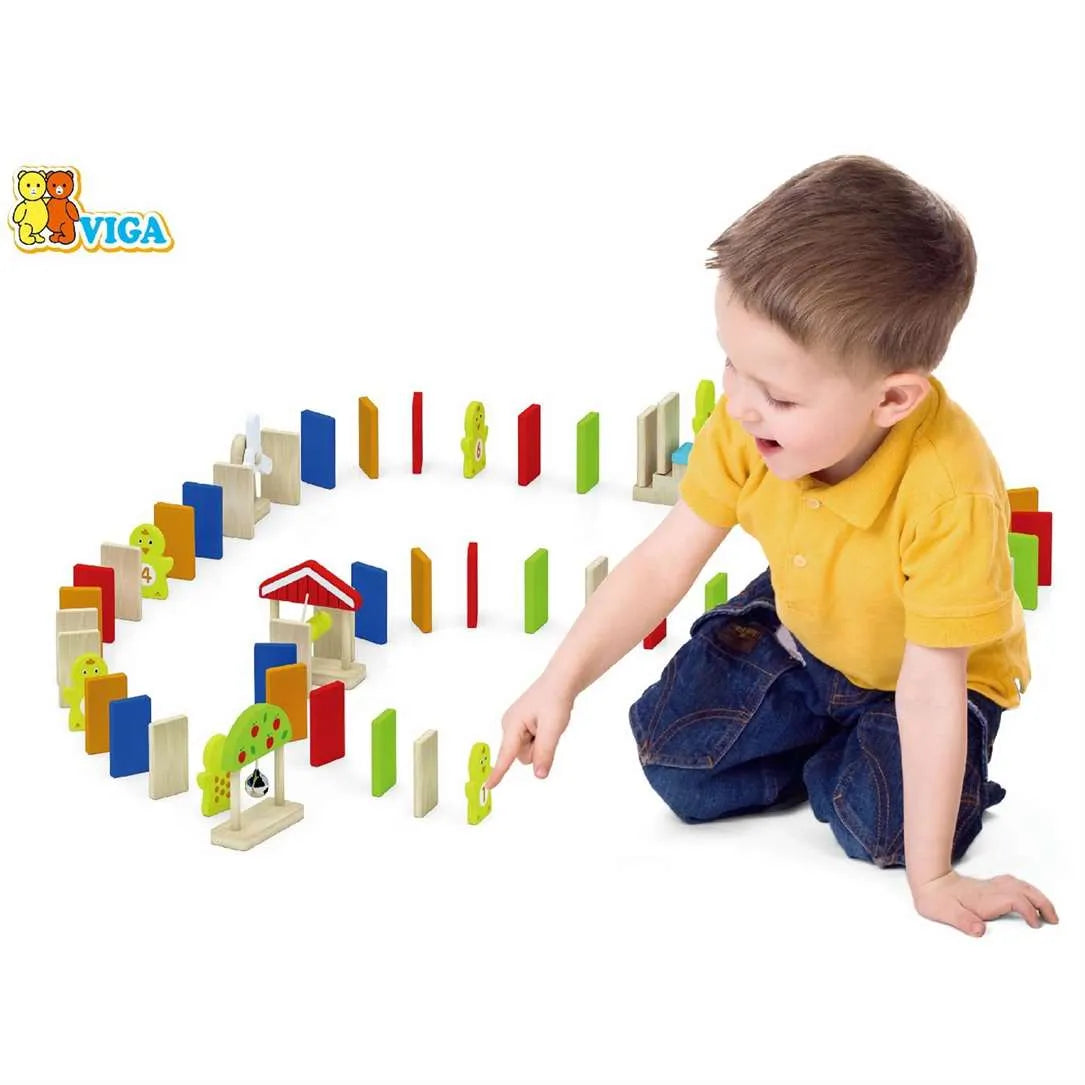 Viga Domino Run Set (116pcs)